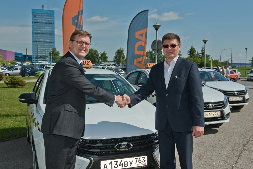 LADA Vesta обеспечит комфорт гостей самарского аэропорта ''Курумоч'' (KUF)